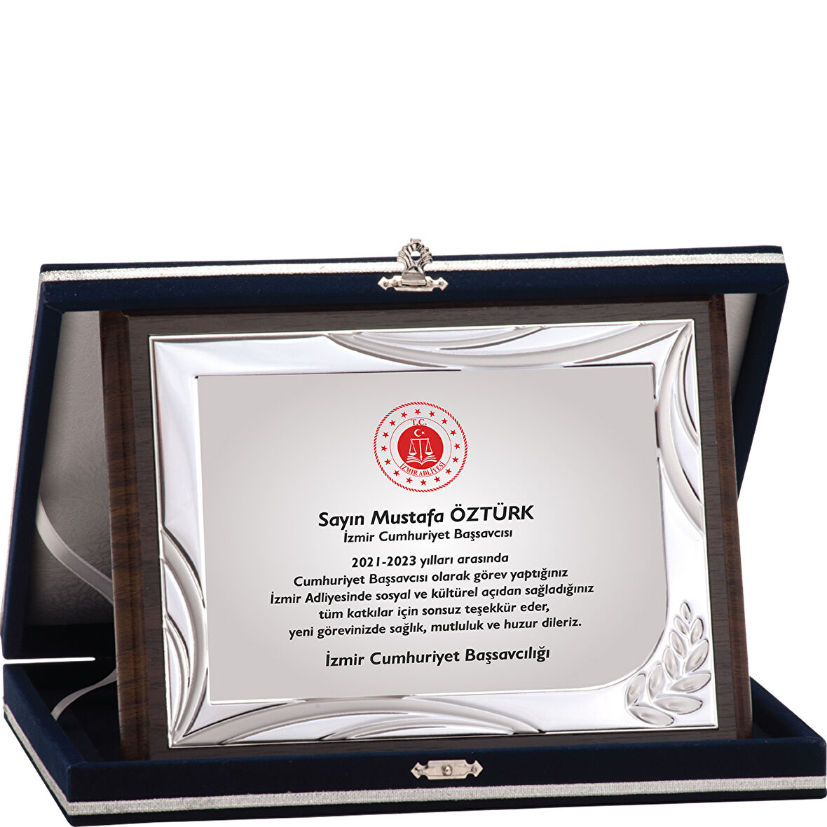 ODAK KUPA - Ahşap Plaketler - PL-123-M B - 18x24 cm