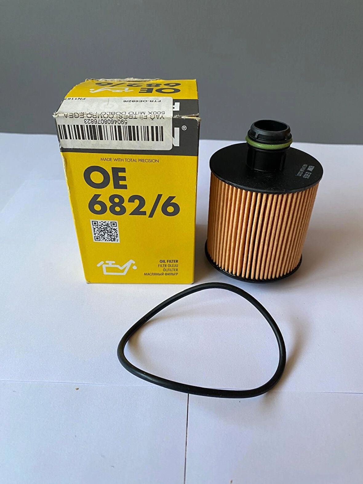 Filtron OE682/6 Yağ Filtresi OPEL CORSA E 1.3 CDTI DOBLO EGEA 1.3 JTD Multijet JTDM EURO5 68357879AA 1631226580 55261437 55502095 6000626025 95525299