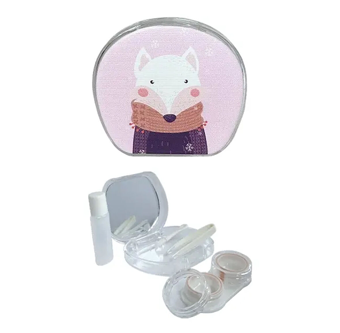 Sevimli Lens Kabı Tilki