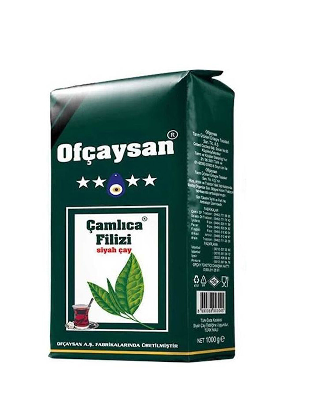 Ofçaysan Çamlıca Filizi Çayı 1000 Gr