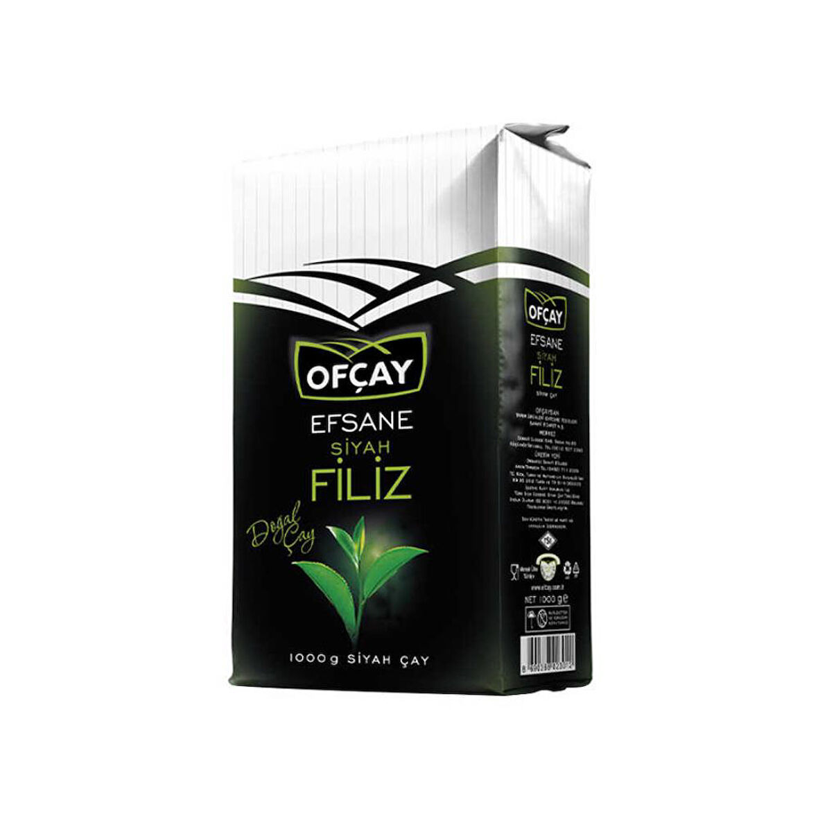 Ofçay Efsane Siyah Filiz Çay 1000 Gr