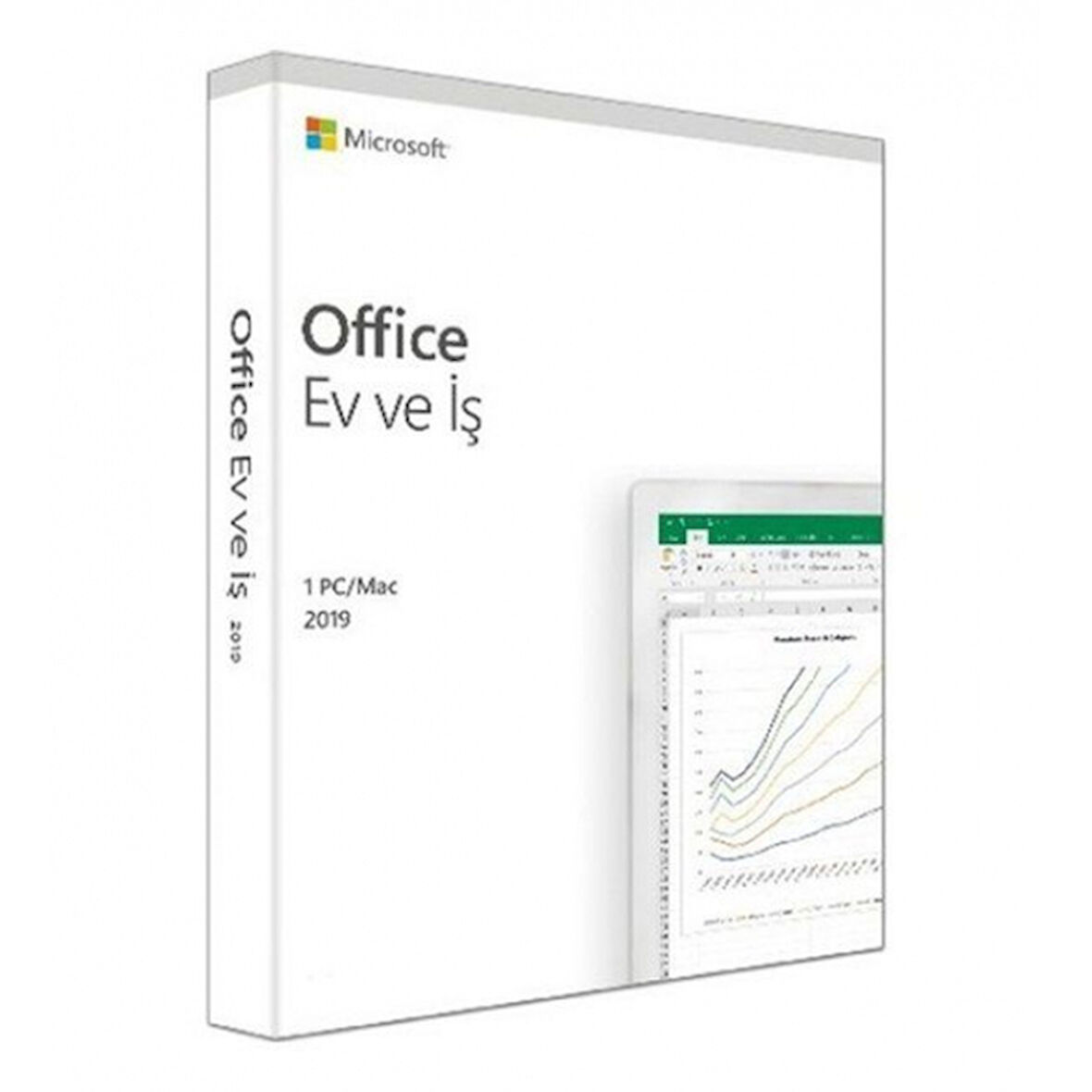 Microsoft Office 2019 Ev ve İş Türkçe Lisans Kutu T5D-03258 Ofis Yazılımı