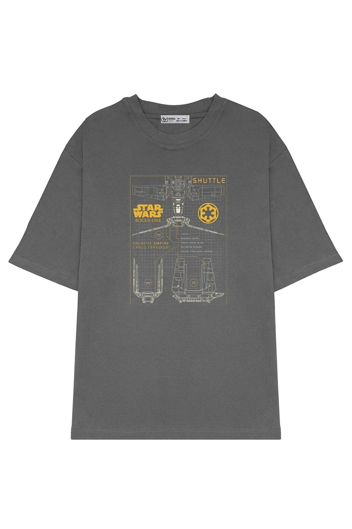 Unisex Oversize T-shirt Cargo Transport Schema