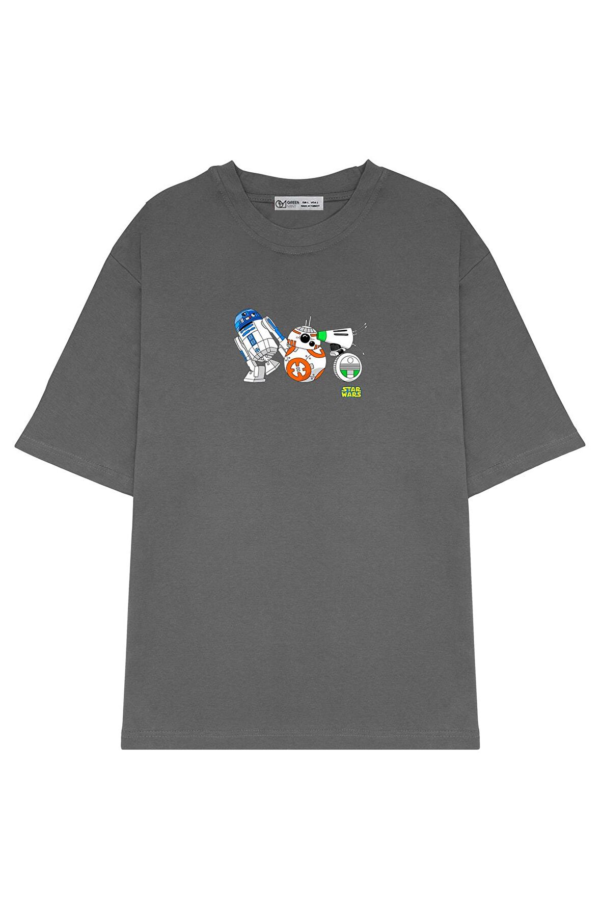 Unisex Oversize T-shirt Droid Dance Party