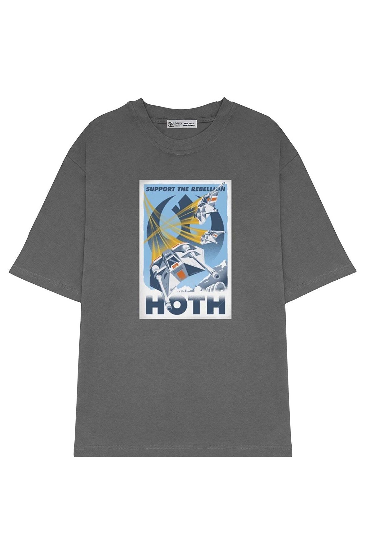 Unisex Oversize T-shirt Hoth Travel