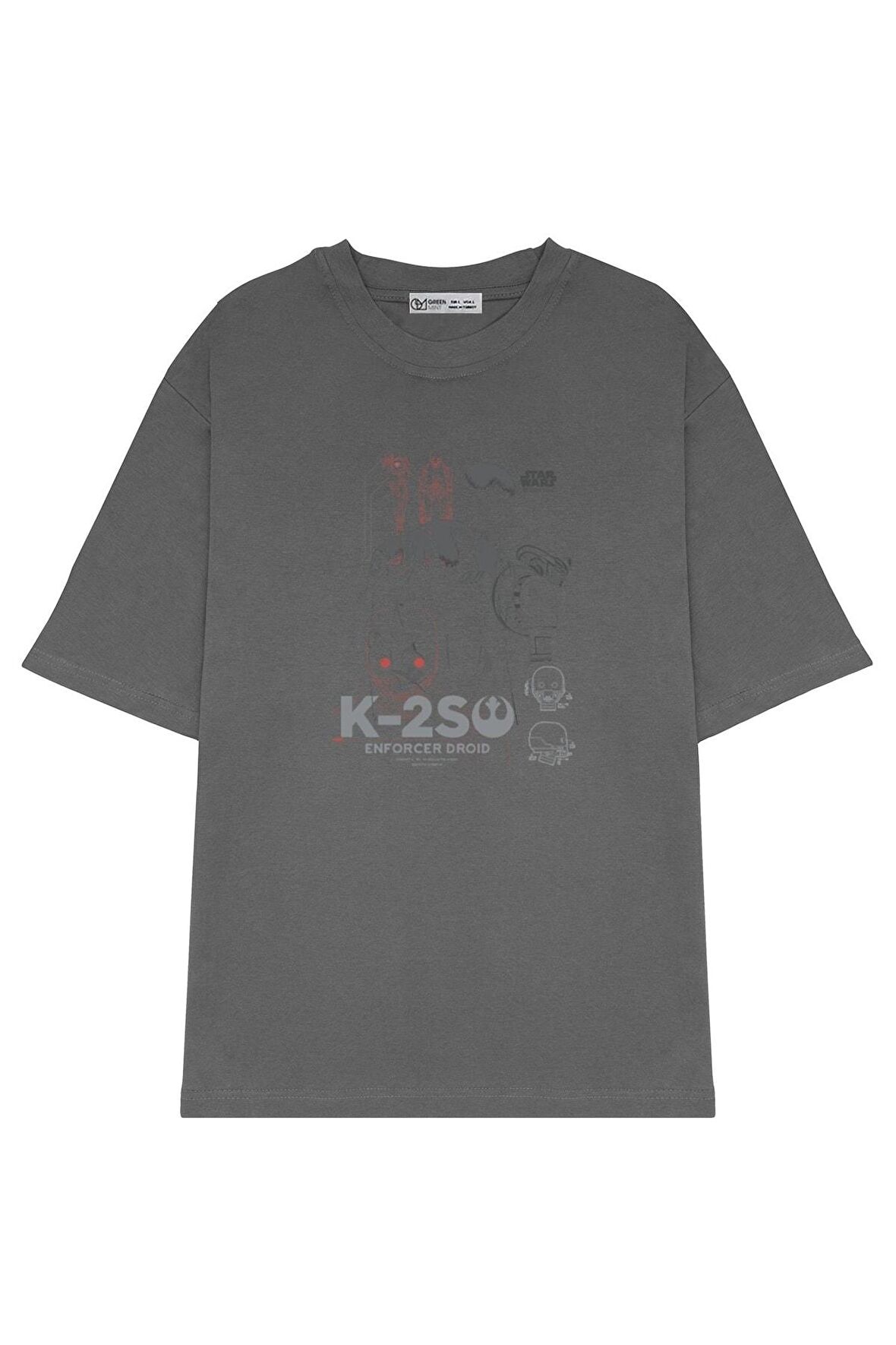 Unisex Oversize T-shirt K-2so Blueprint