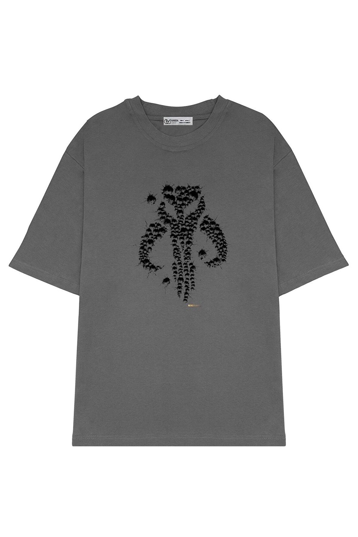 Unisex Oversize T-shirt Mandalorian Splatter