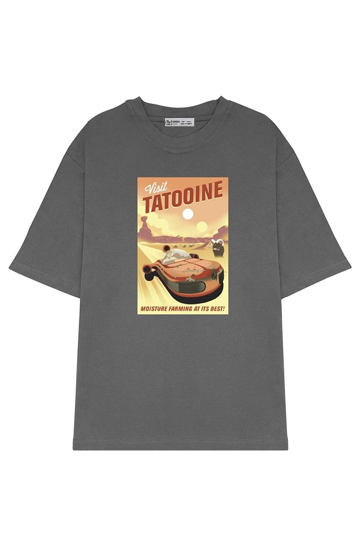 Unisex Oversize T-shirt Moisture Farming Tatooine