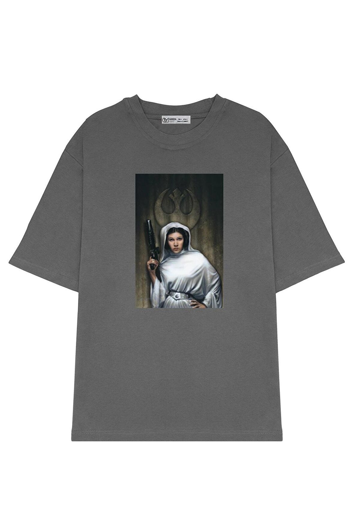 Unisex Oversize T-shirt Princess Leia