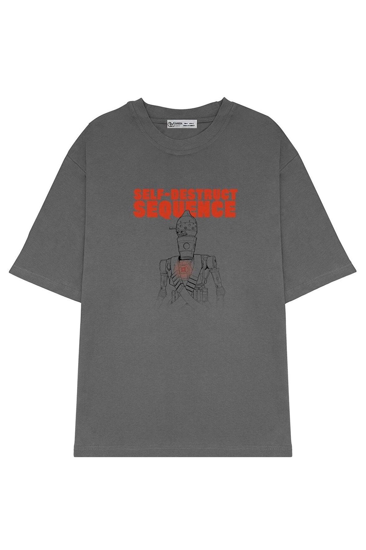 Unisex Oversize T-shirt Self Destruct Sequence