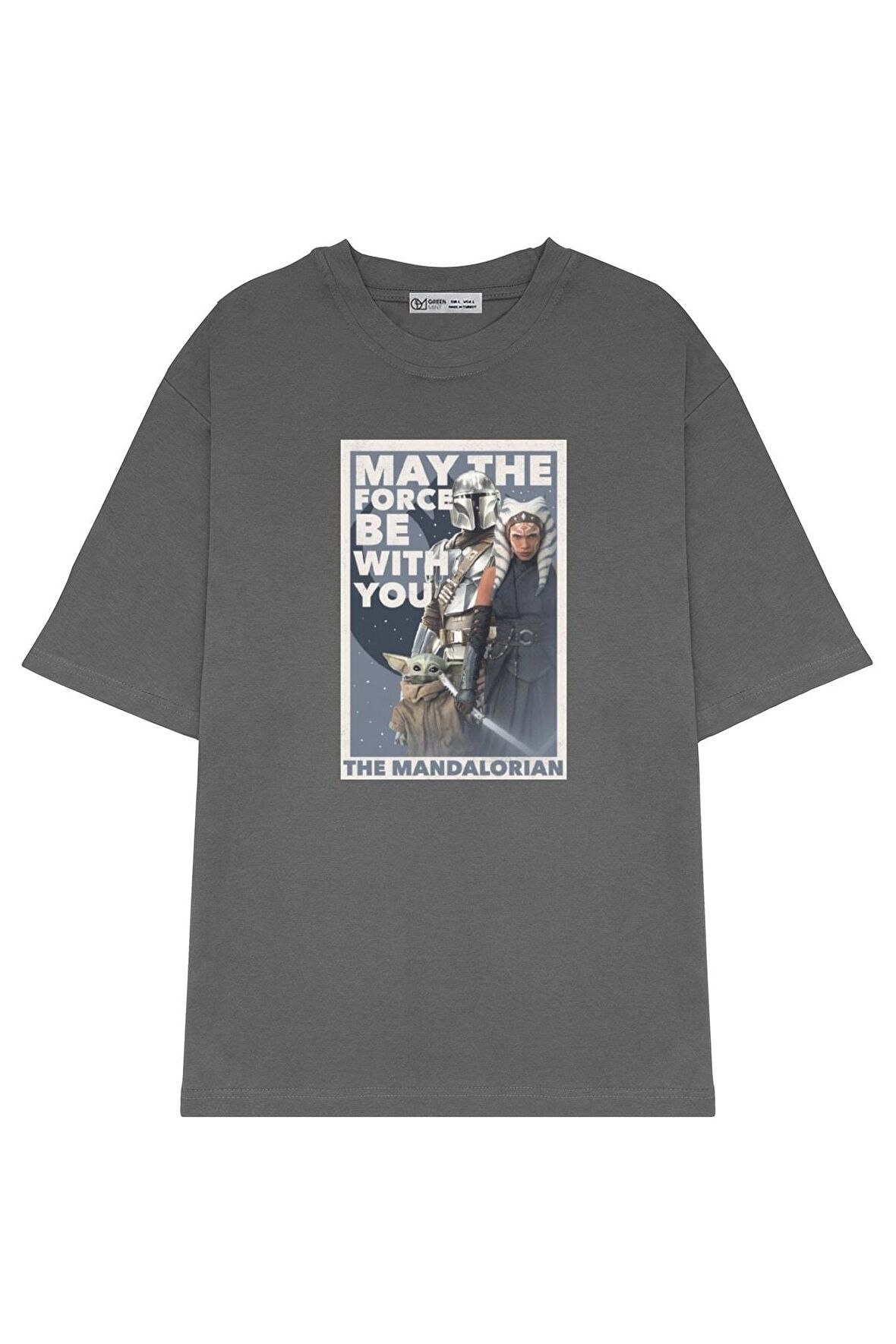 Unisex Oversize T-shirt Star Wars Mandalorian Force Of Ancient Enemies