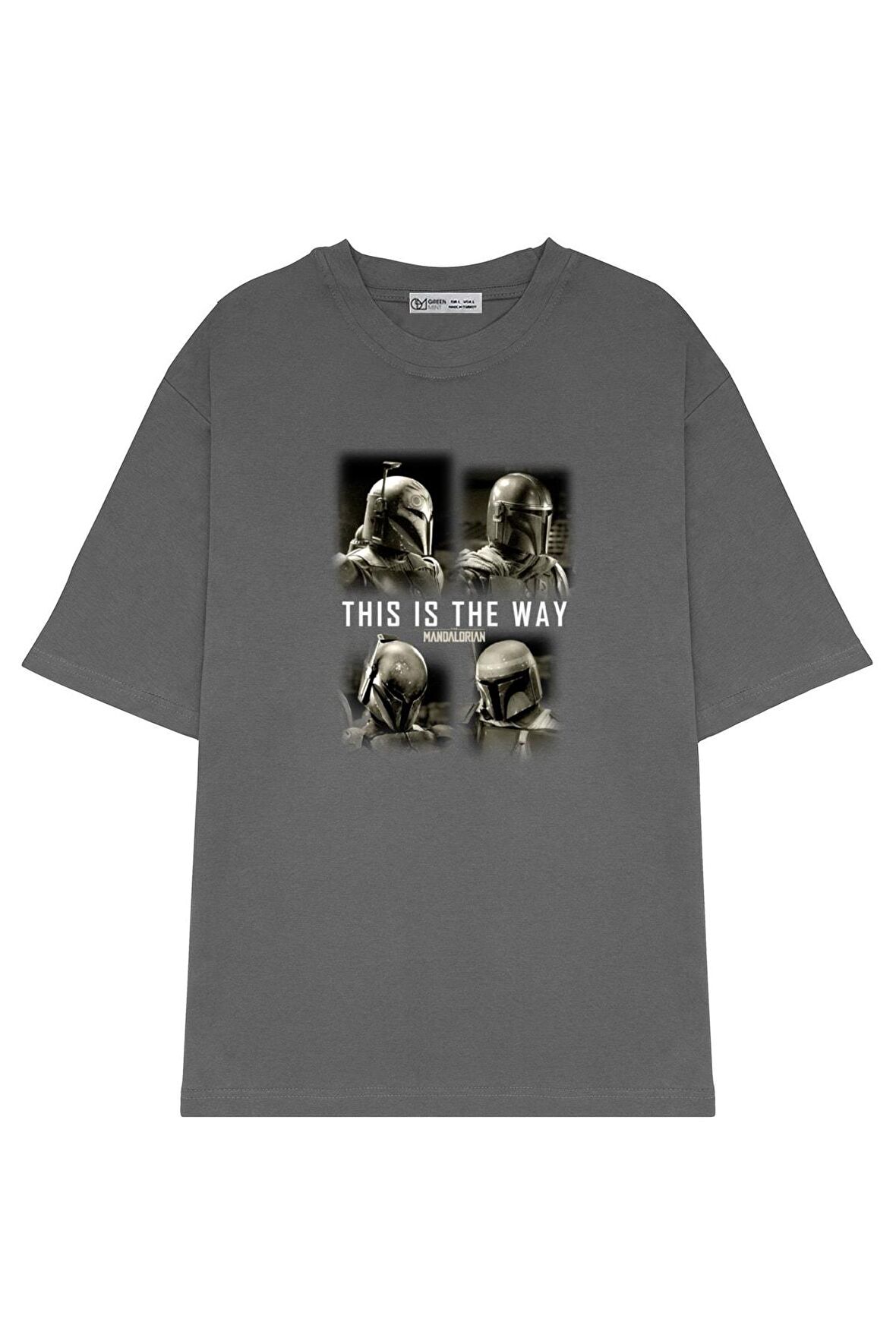 Unisex Oversize T-shirt Star Wars Mandalorian Stronger Together