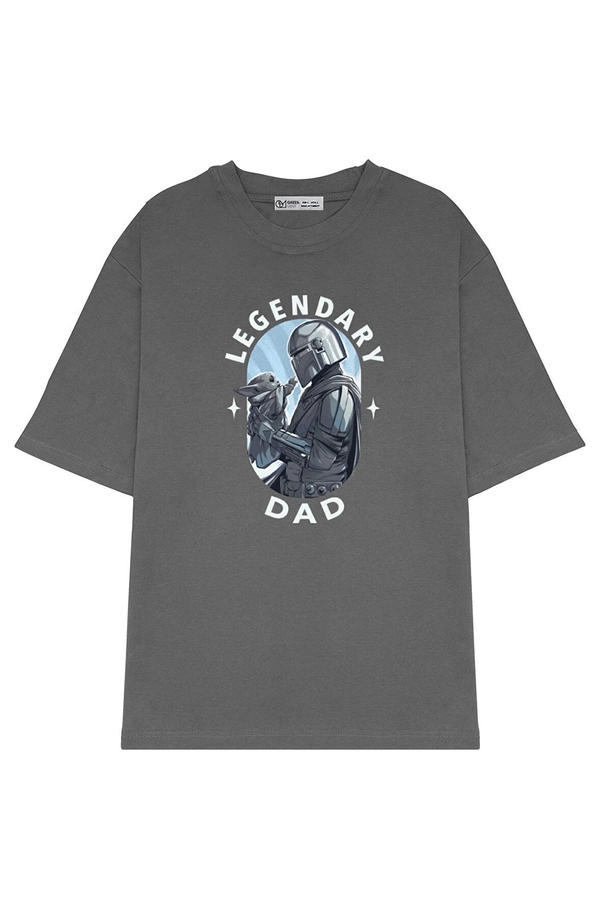 Unisex Oversize T-shirt The Mandalorian Legendary Dad