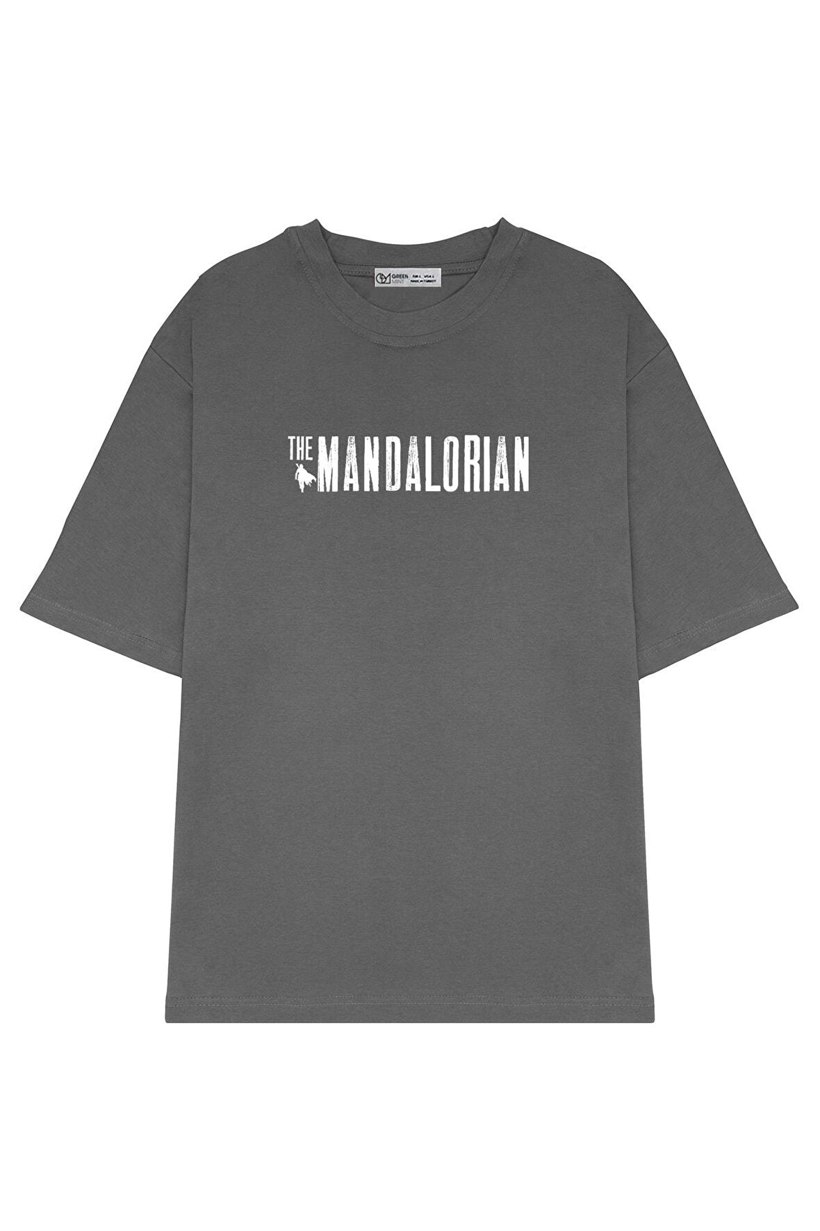 Unisex Oversize T-shirt The Mandalorian Simple Logo