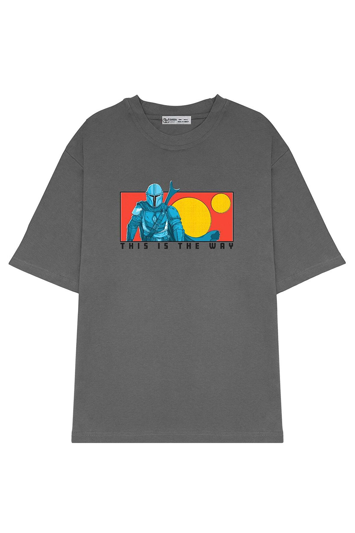 Unisex Oversize T-shirt This Is The Way Sunset