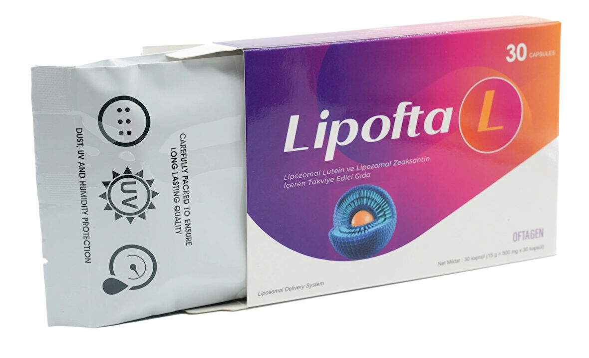 Lipofta L 30 Kapsül Multi Lipozomal Vitamin Kompleks Resveratrol, Koenzim Q10, Balık Yağları 
