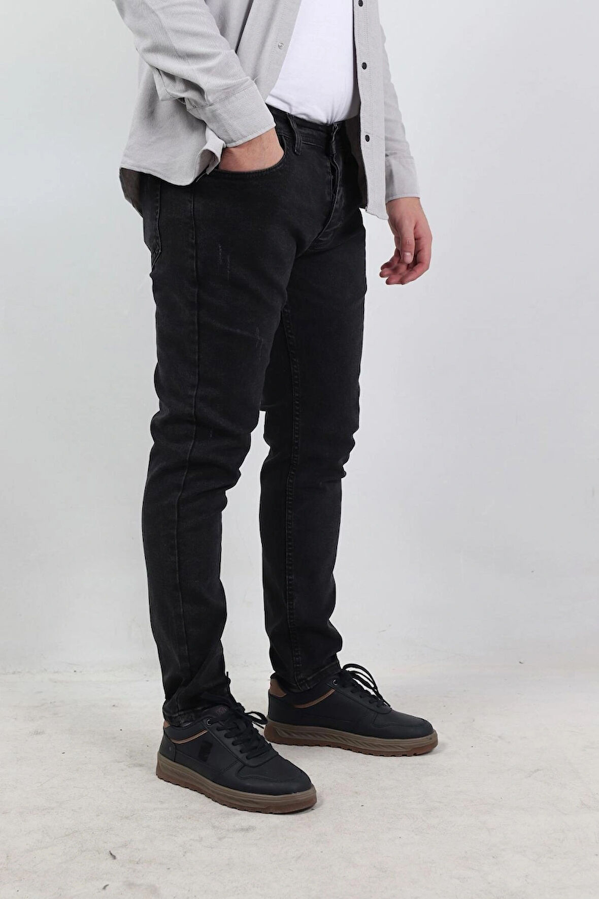 Slim Fit Erkek Kot Pantolon