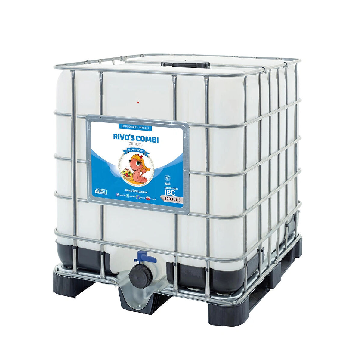 Riverm - Rivo’s – COMBI Sıvı Organomineral Gübre IBC/1000L