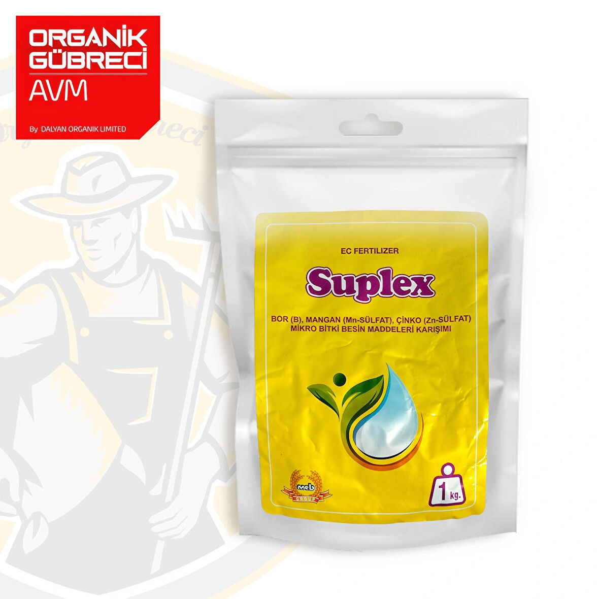 Meb SUPLEX –  Karışım Gübre– Karma Mikro Besin Elementleri 