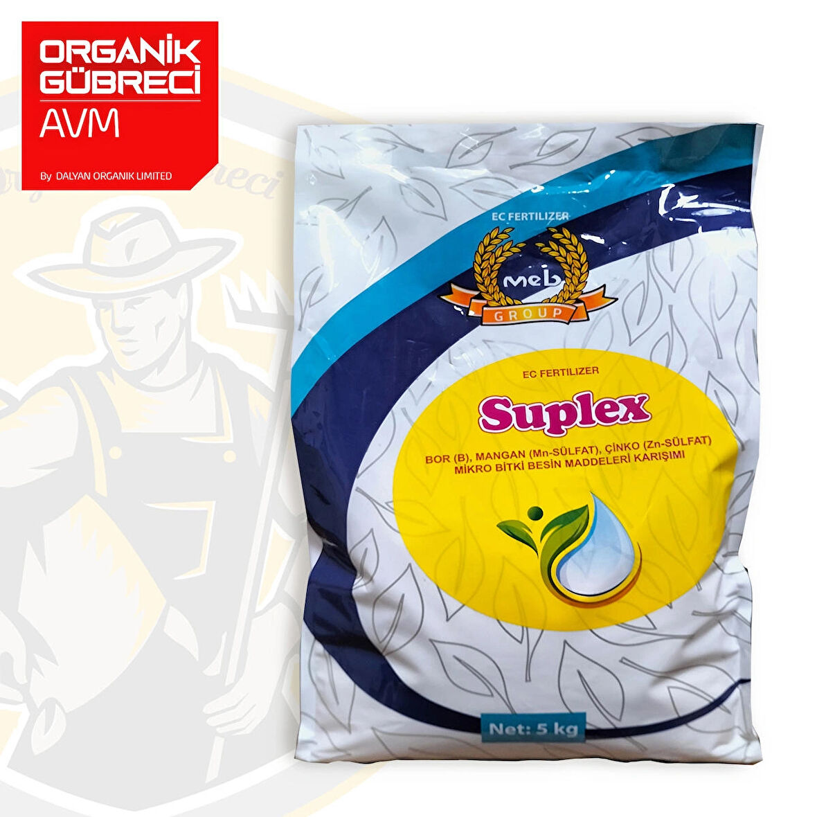 Meb SUPLEX –  Karışım Gübre– Karma Mikro Besin Elementleri