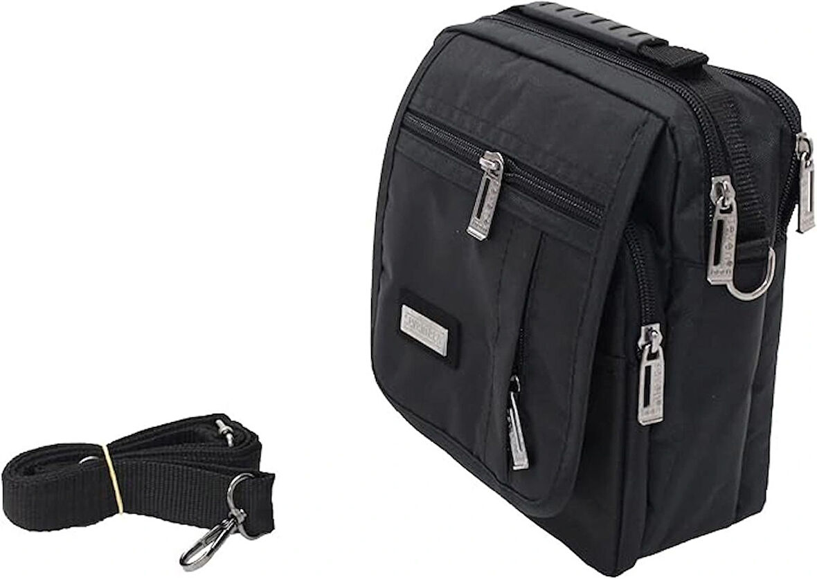 OGDO - Çok Gözlü El ve Omuz Askılı Çanta - 2248