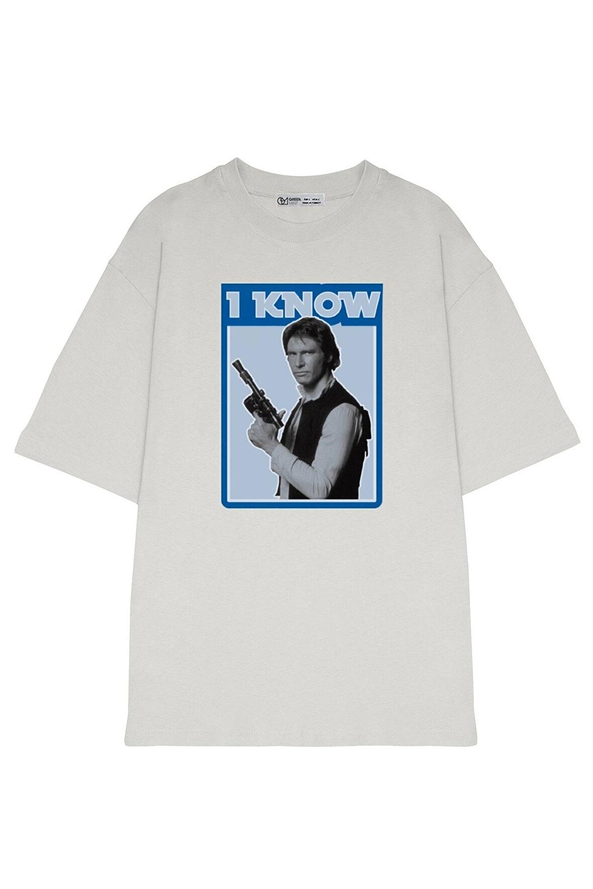 Unisex Oversize T-shirt Han Solo Retro I Know