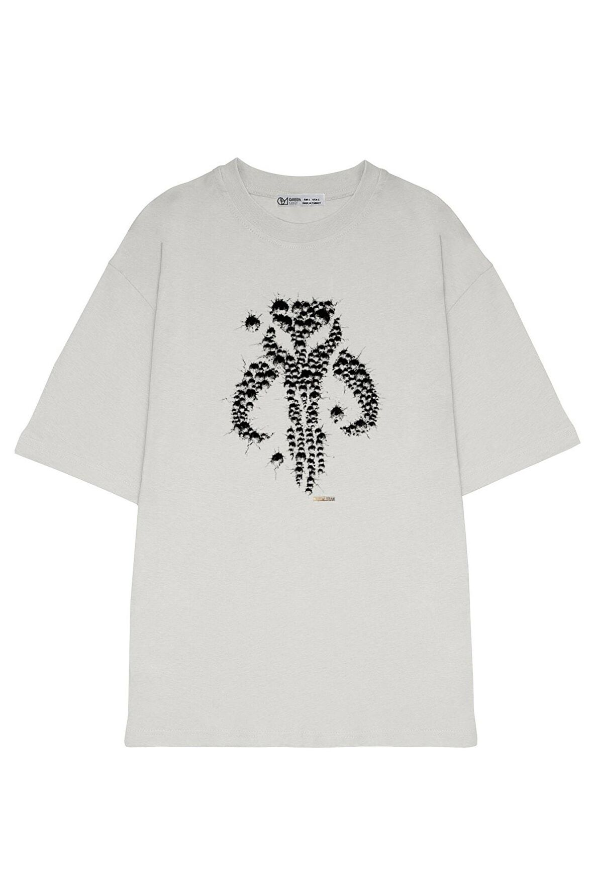 Unisex Oversize T-shirt Mandalorian Splatter