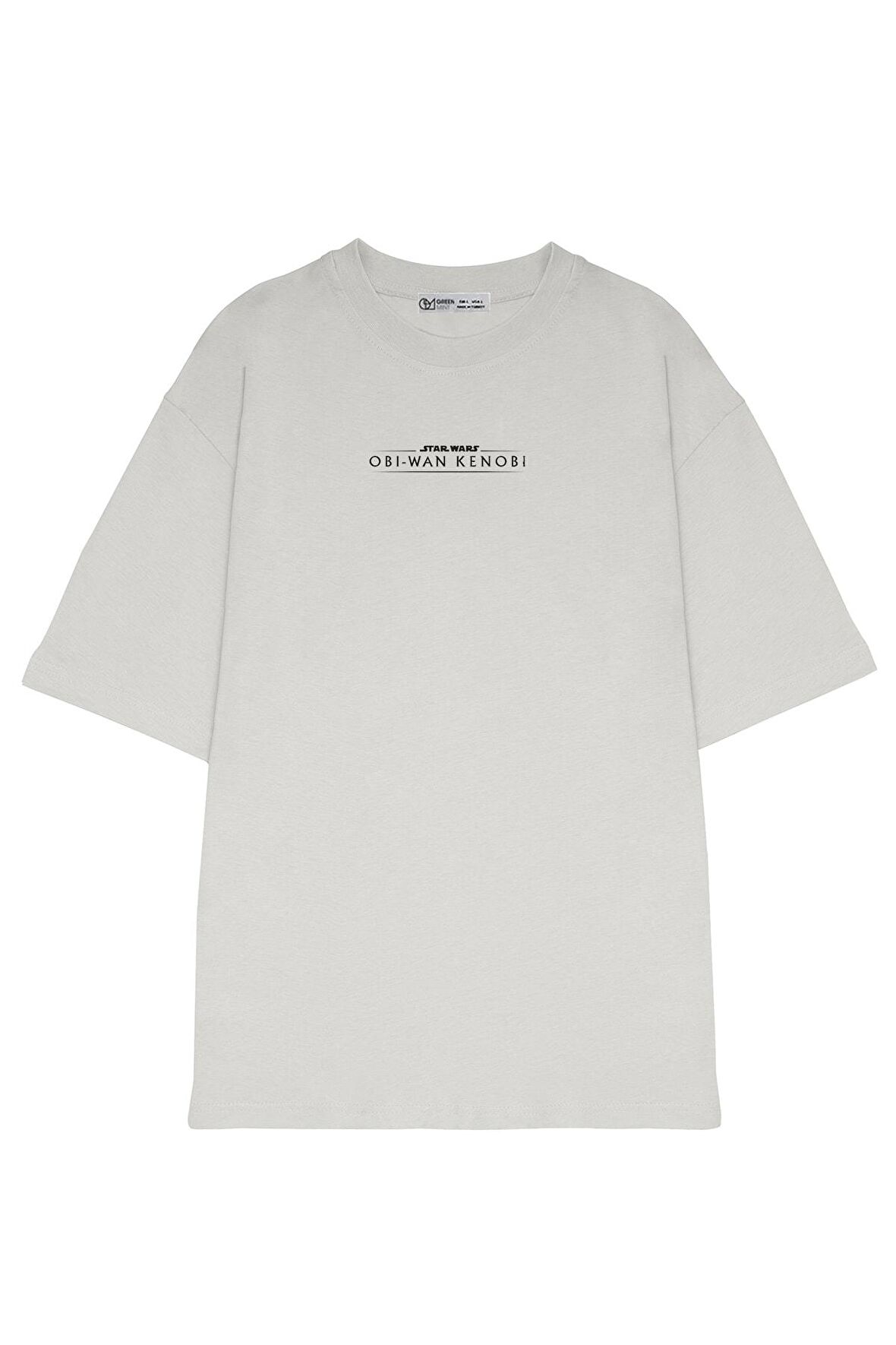 Unisex Oversize T-shirt Obi-wan Kenobi Black Logo