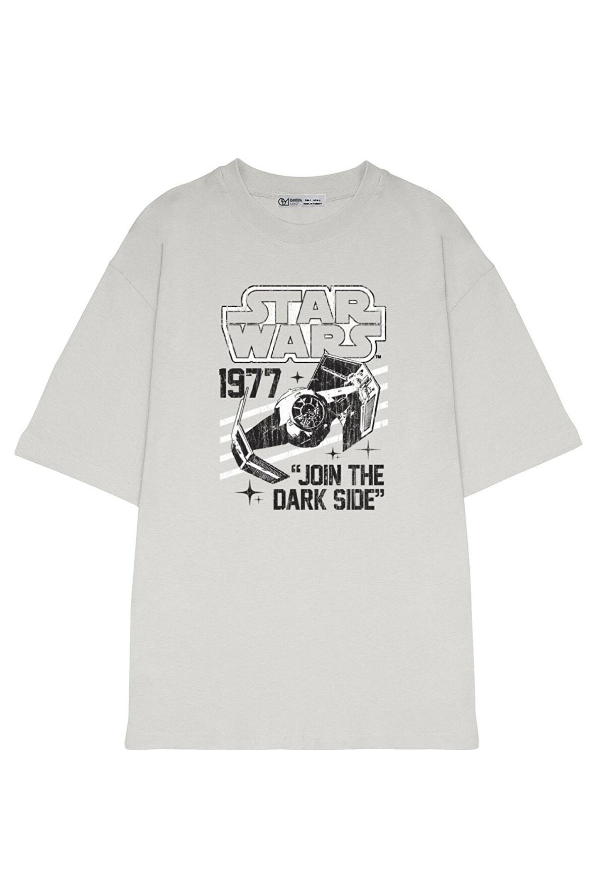 Unisex Oversize T-shirt Retro Tie Fighter