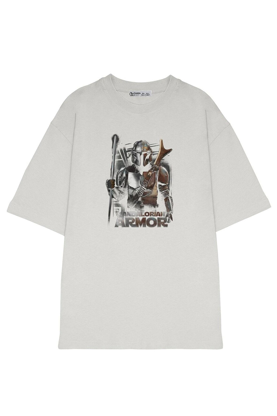 Unisex Oversize T-shirt Star Wars Mandalorian Din Djarin Beskar Armor