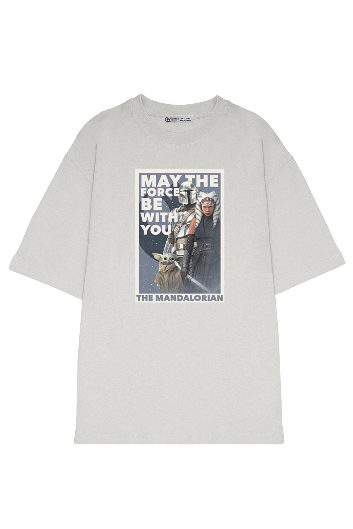 Unisex Oversize T-shirt Star Wars Mandalorian Force Of Ancient Enemies