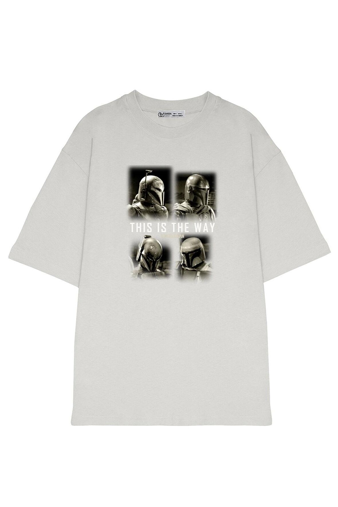 Unisex Oversize T-shirt Star Wars Mandalorian Stronger Together