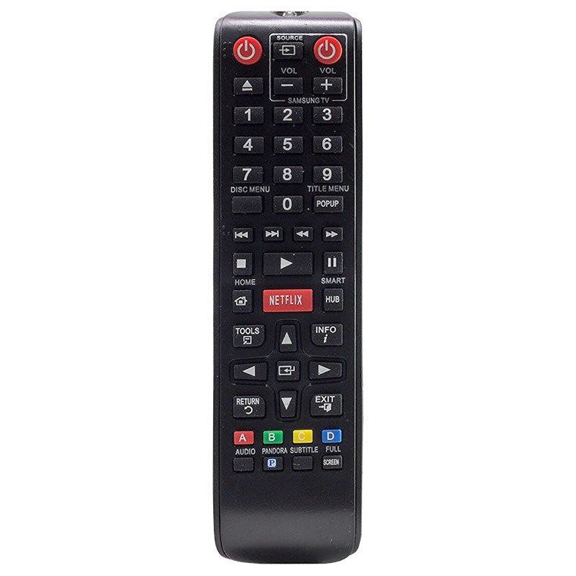 Samsung Netflix Tuşlu Kısa Model Lcd-Led Tv Kumandası