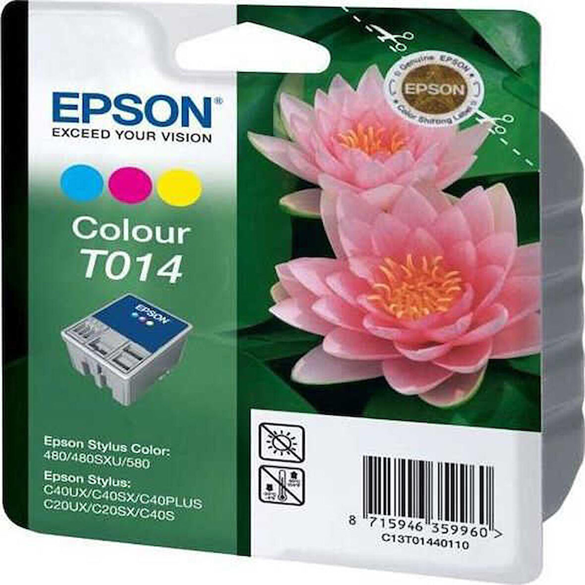 Epson T014-C13T01440120 Renkli Kartuş