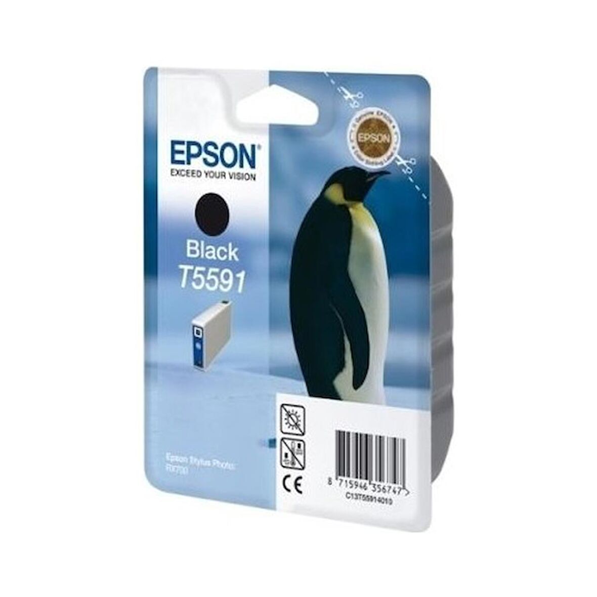 Epson T5591-C13T55914020 Siyah Kartuş