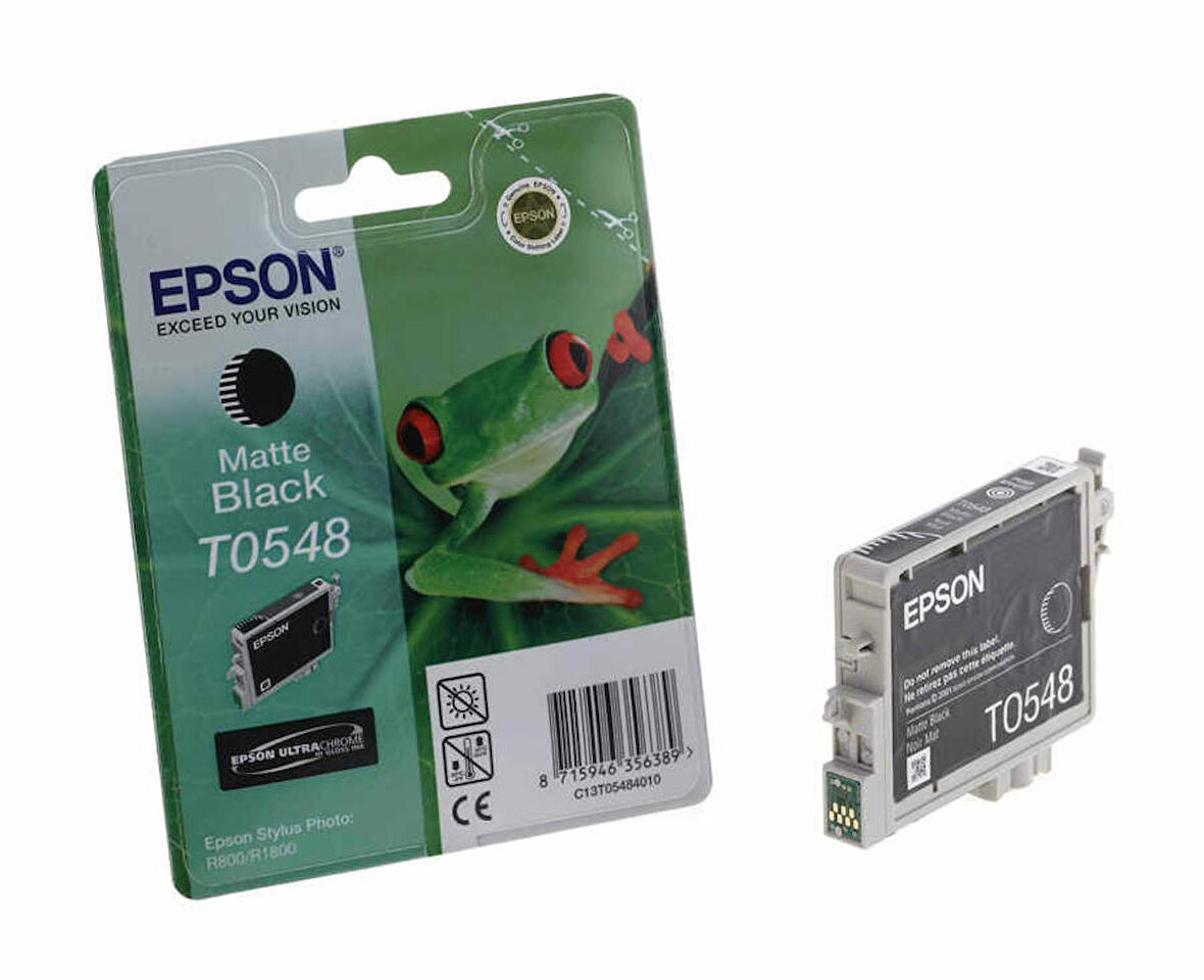 Epson T0548-C13T05484020 Mat Siyah Kartuş