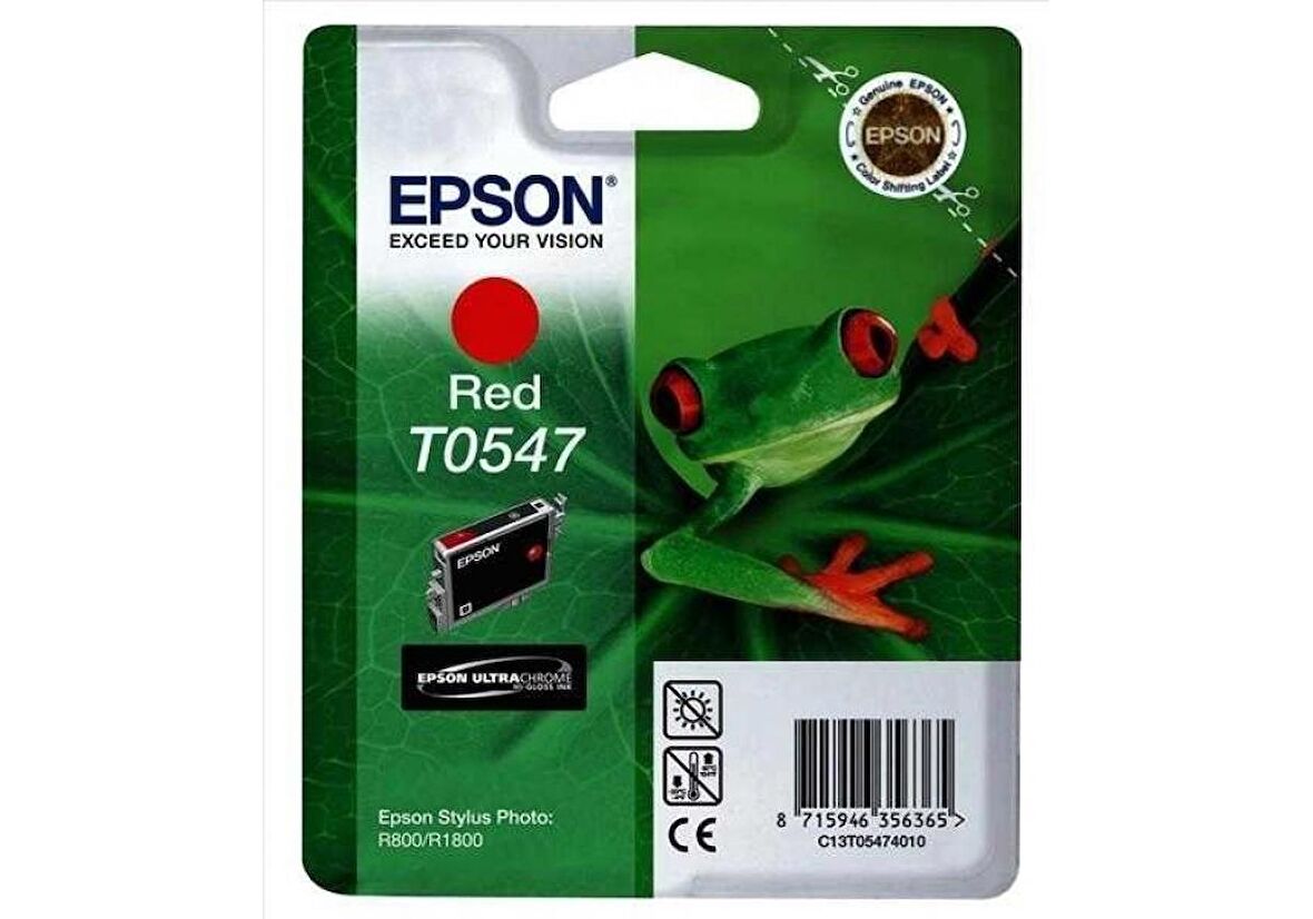 Epson T0547-C13T05474020 Red Kartuş