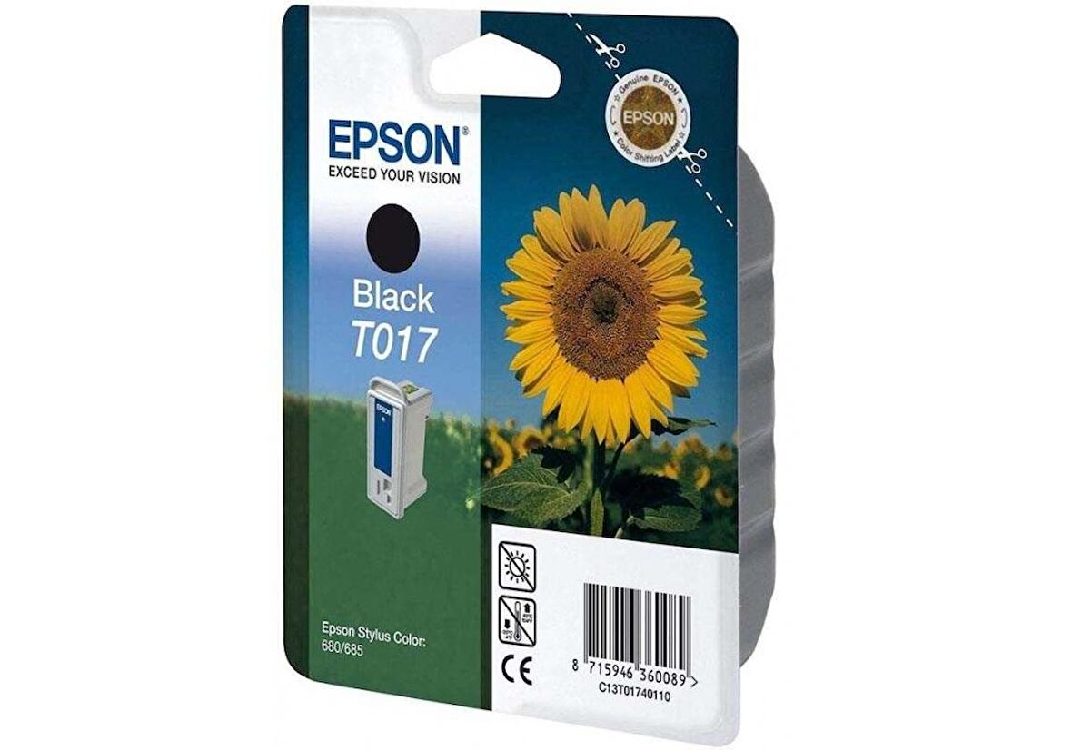 Epson T017-C13T01740120 Siyah Kartuş