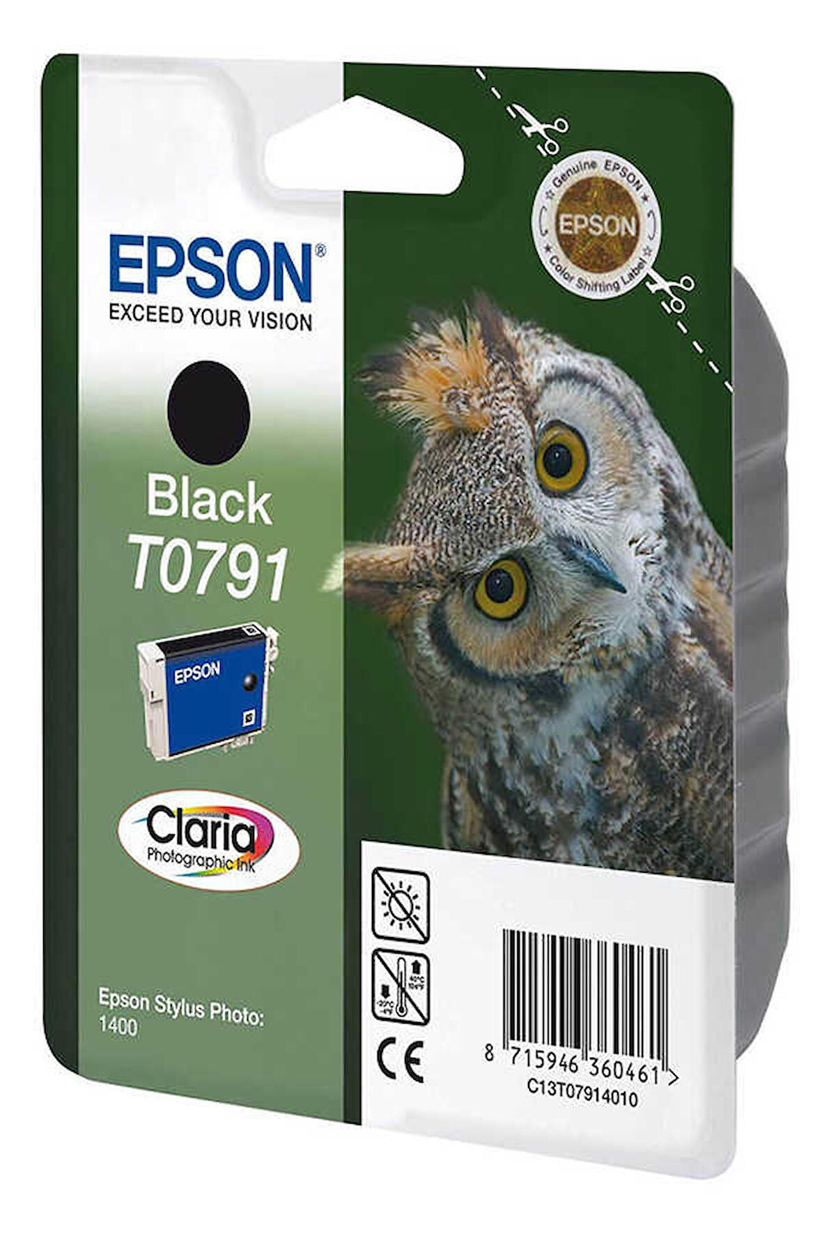 Epson T0791-C13T07914020 Siyah Kartuş