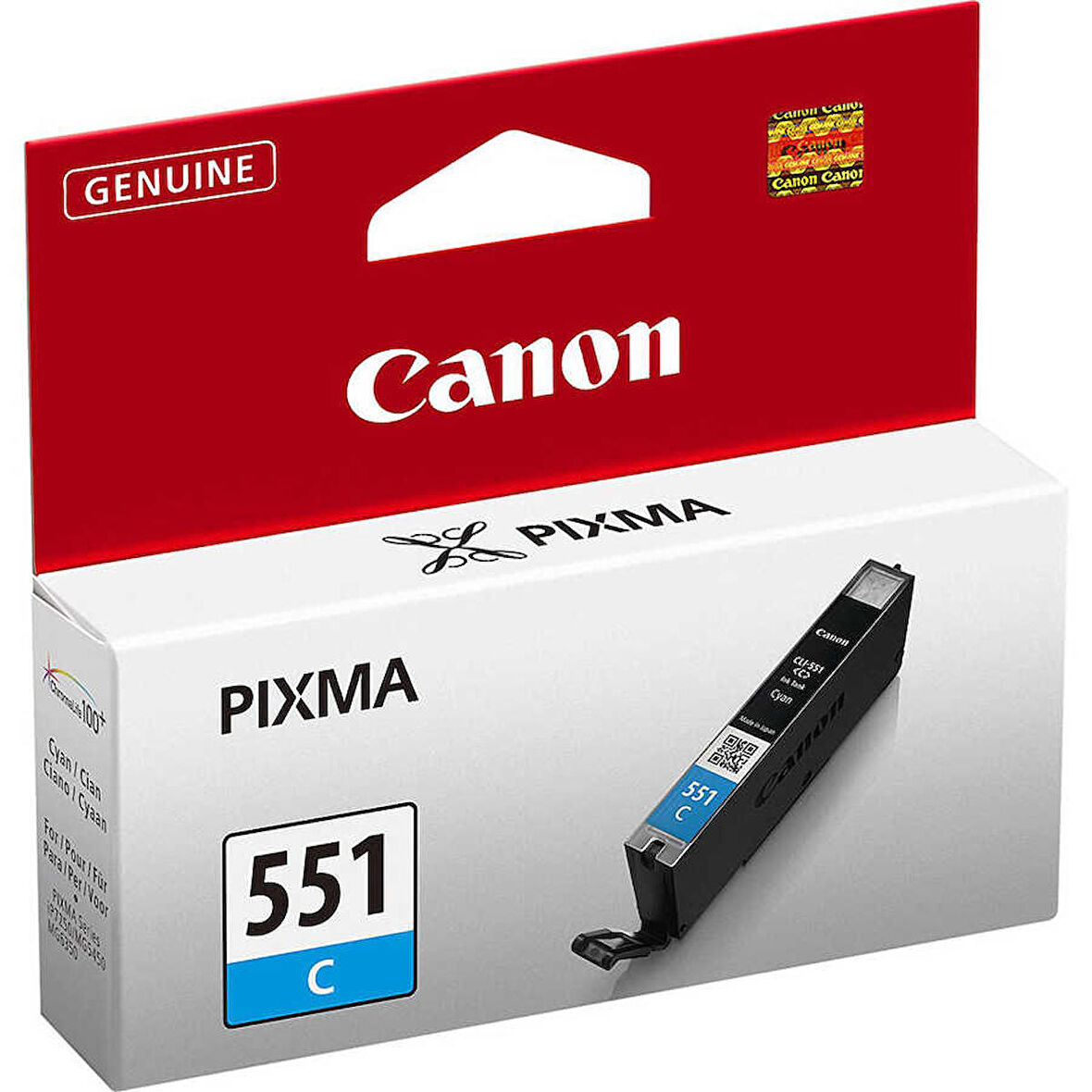 Canon CLI-551 Mavi Kartuş