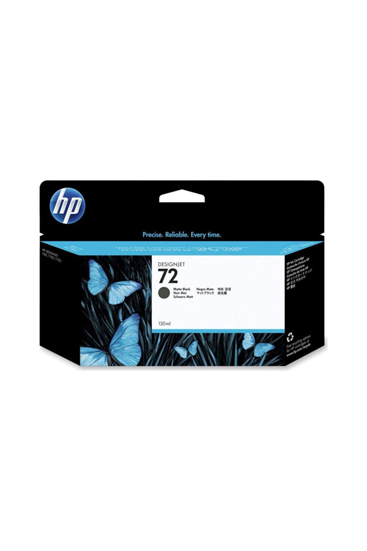 Hp 72-C9403A Mat Siyah Kartuş