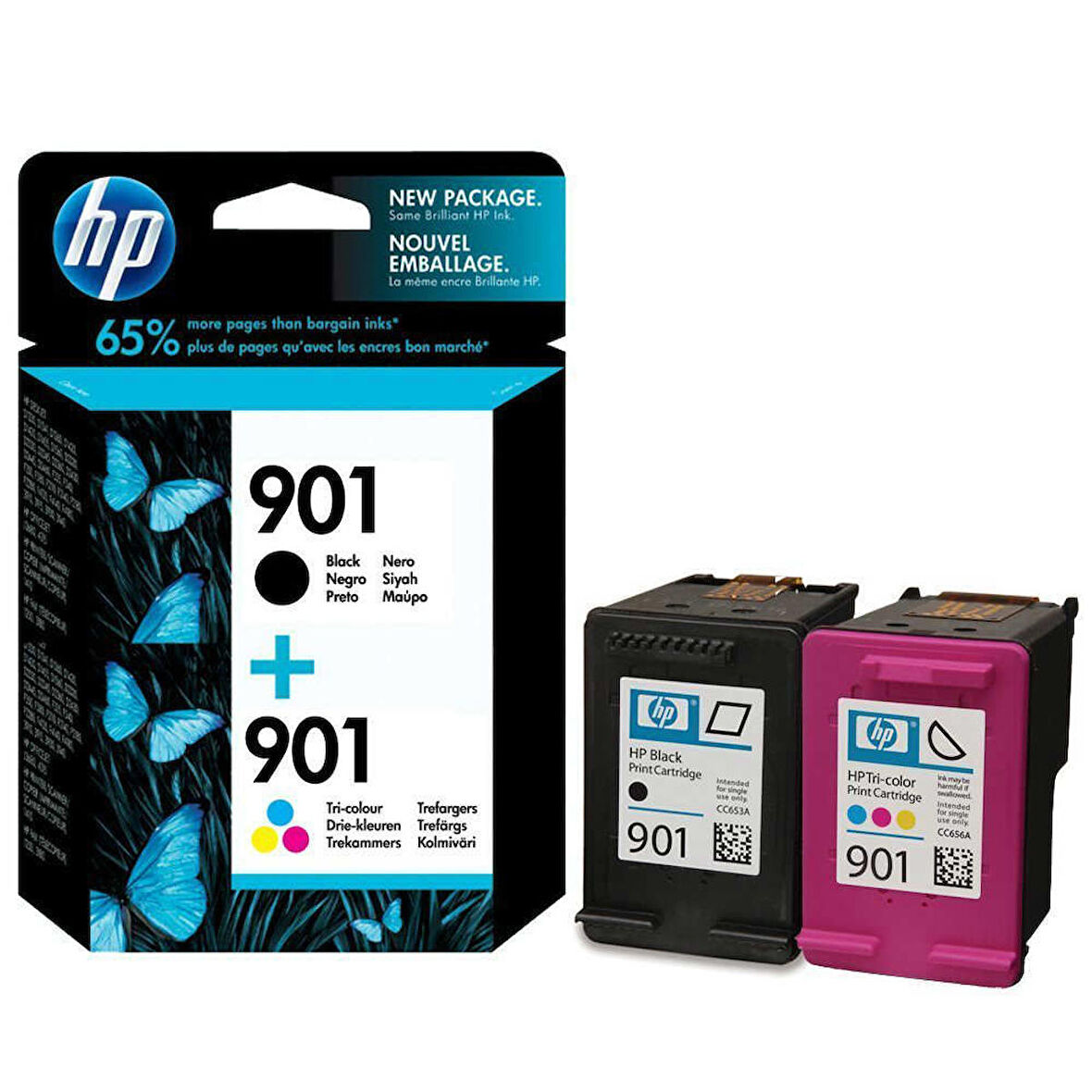 Hp 901 Kartuş 2 Li Set