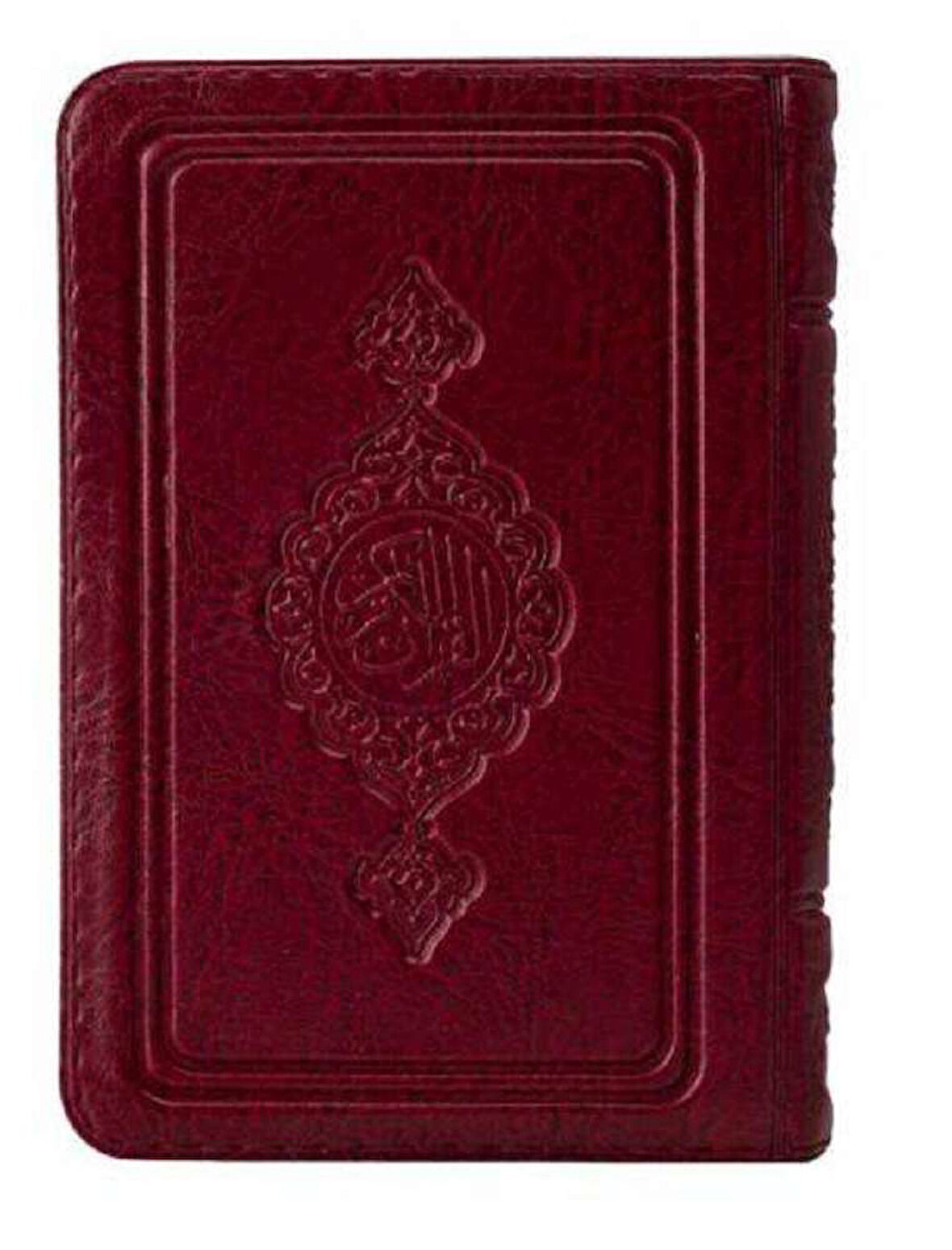 B.Cep Boy Kur'an-ı Kerim (Bordo Renk, Kılıflı, Mühürlü)