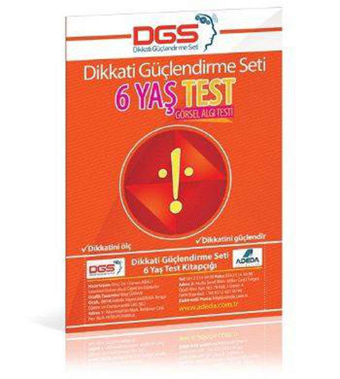 Dikkati Güçlendirme Seti  Yaprak Test 6 Yaş