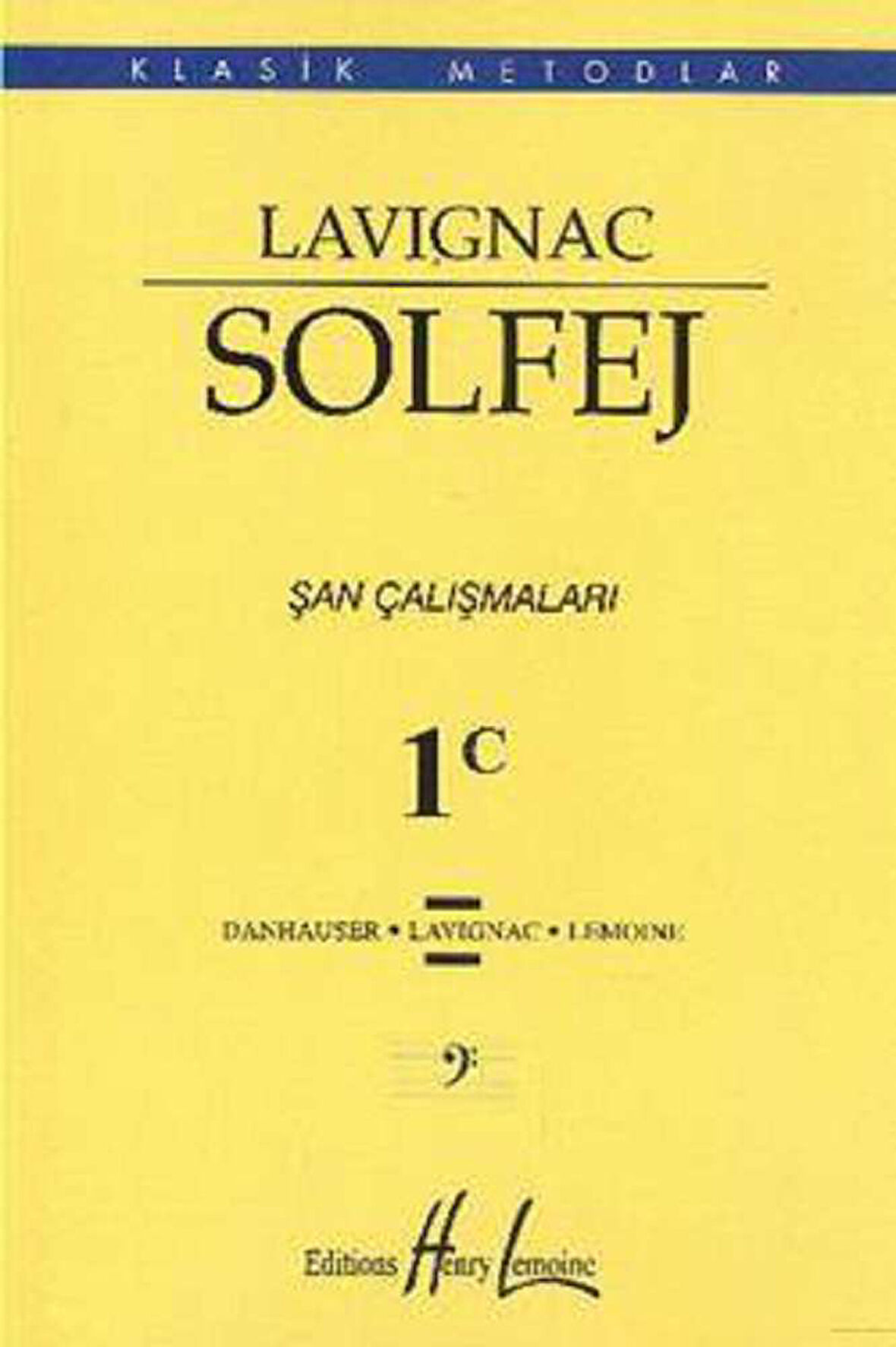 Lavignac Solfej 1C - Küçük Boy