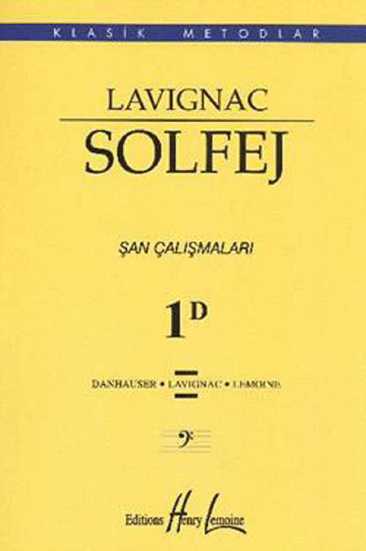 Lavignac Solfej 1D (Küçük Boy)