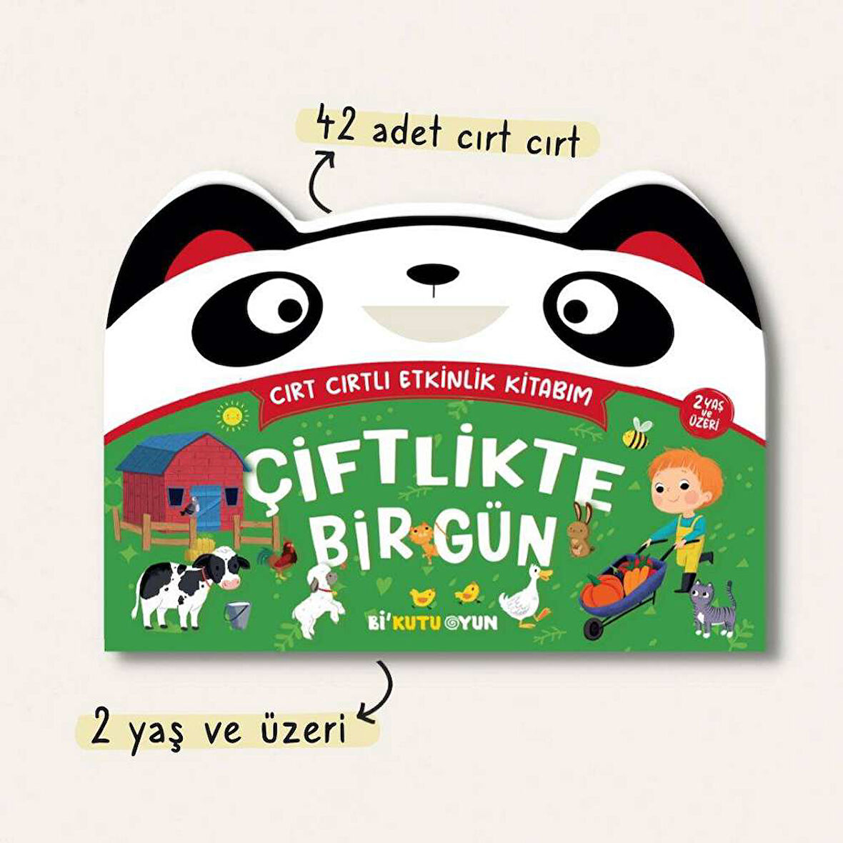 Cırt Cırtlı Etkinlik Kitabım Çiftlikte Bir Gün