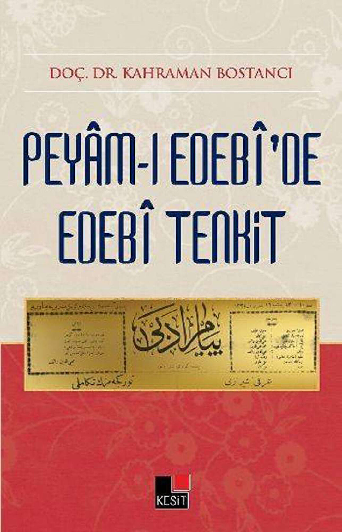 Peyamı Edebide Edebi Tenkit