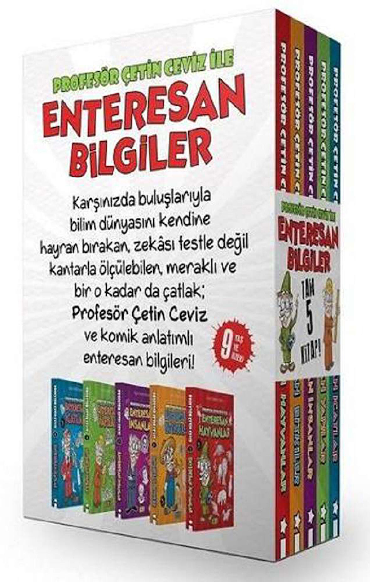 Enteresan Bilgiler Seti (5 Kitap Takım Kutulu)