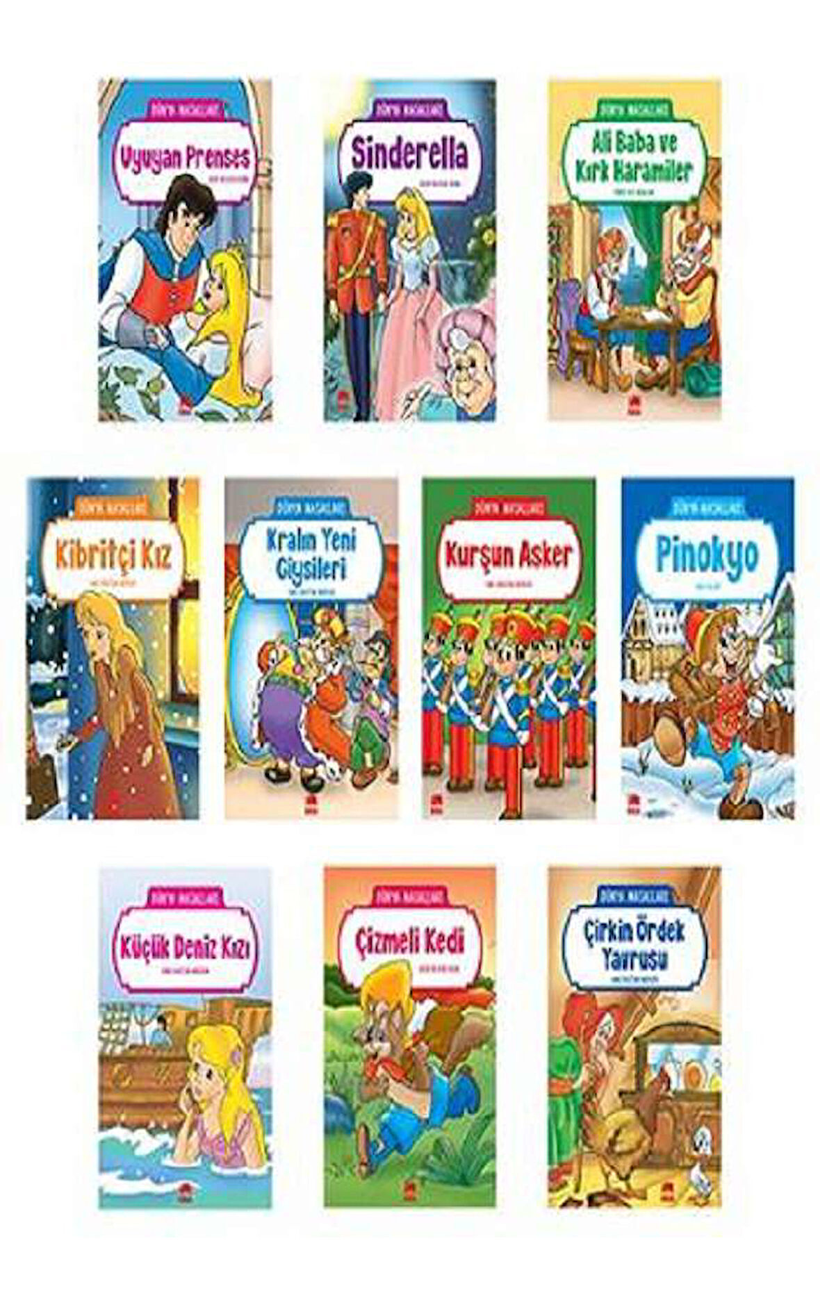 Dünya Masalları (10 Kitap)